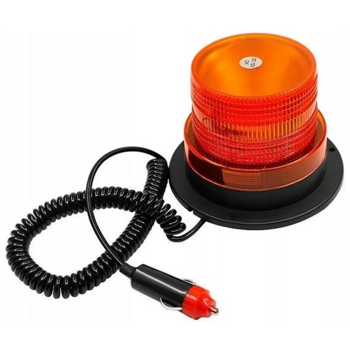 Lampa de avertizare LED, Nan, 12V/24V, 24 LED, 12,8x9,5x9,4cm, Multicolor