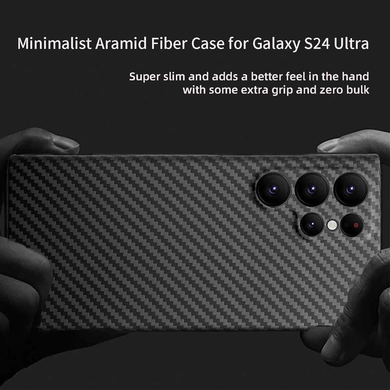 Husa protectie telefon, TREXORA, Polipropilena, Pentru Samsung Galaxy S25 Ultra, Negru