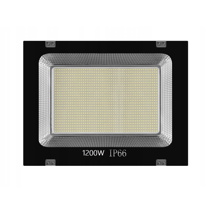 Халогенна лампа Azaris, 1200W, IP65, 100000lm, черна