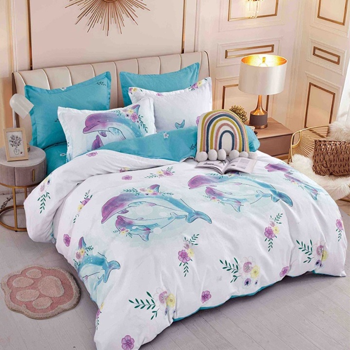 Ágyneműhuzat 1 személyre, LX0055 modell, Finet, 4 darab