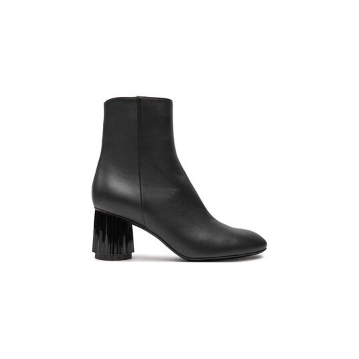 Noi csizma Agl, Termeszetes bor, Fekete, Fekete, 36