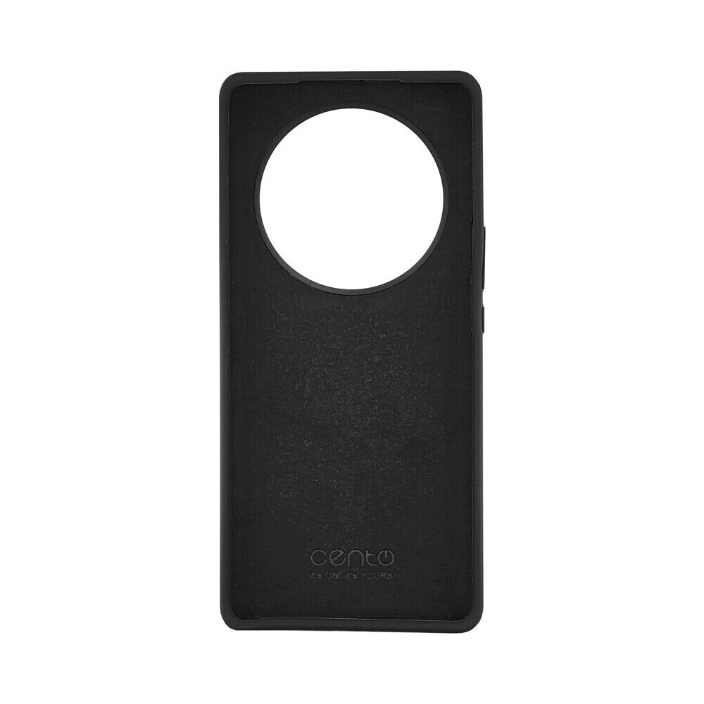 Husa CENTO Rio compatibila cu Xiaomi Redmi 14C Black (SILICON)