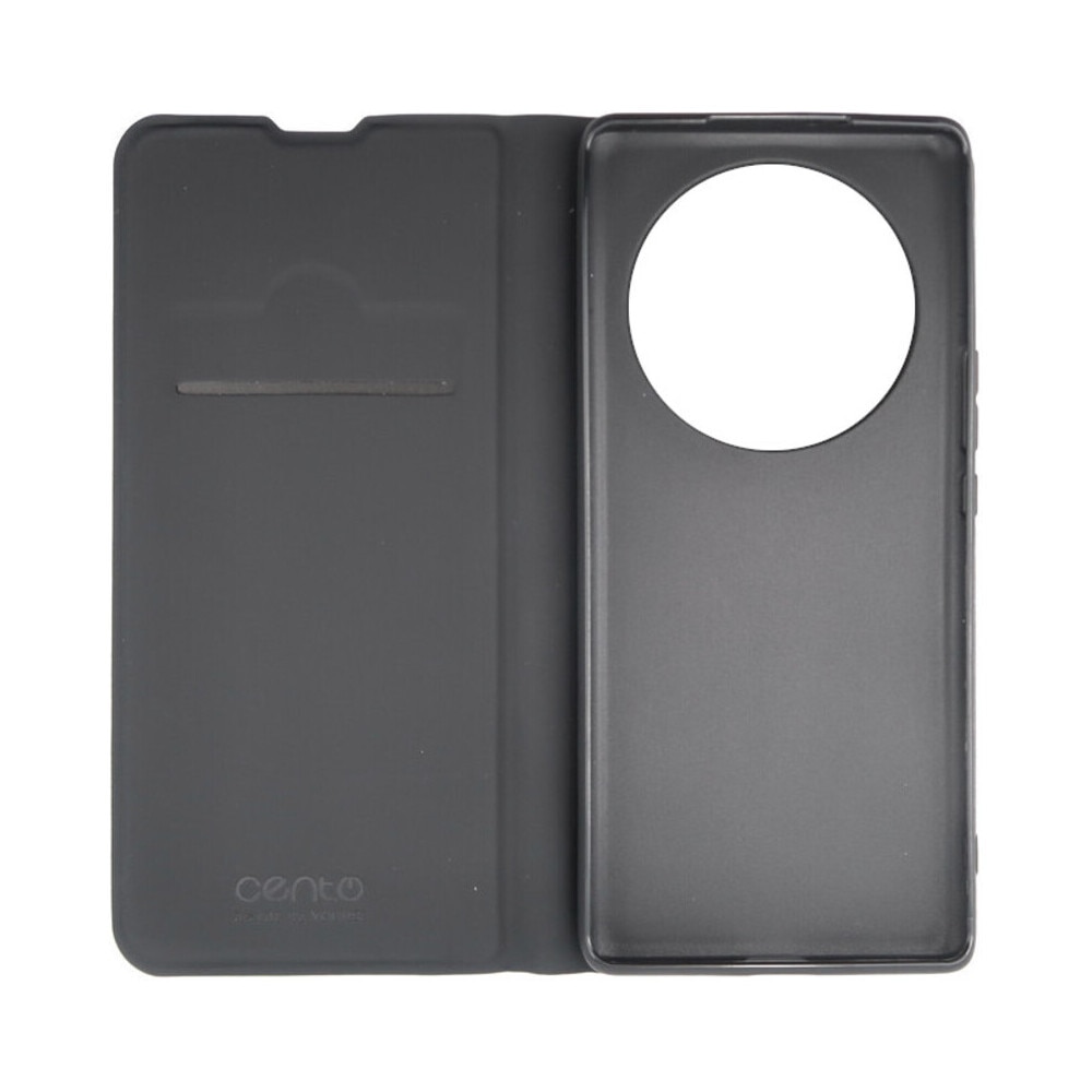 Husa tip carte CENTO Soho compatibila cu Xiaomi Redmi 14C Black