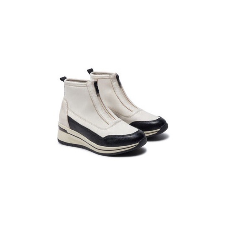 Дамски боти Caprice, 304310751, Текстил, Бели, Бял