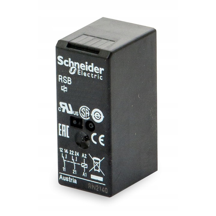 Releu Schneider Electric PLUG-IN, ZELIO RSB, 2 OZ, 24V DC