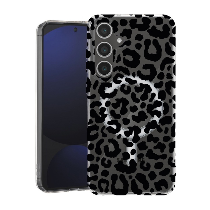 BestCase® Husa pentru Samsung Galaxy A55, MagSafe Anti Shock, Leopard, Protectie camera, ecran si colturi, 1946003 MAS 1057