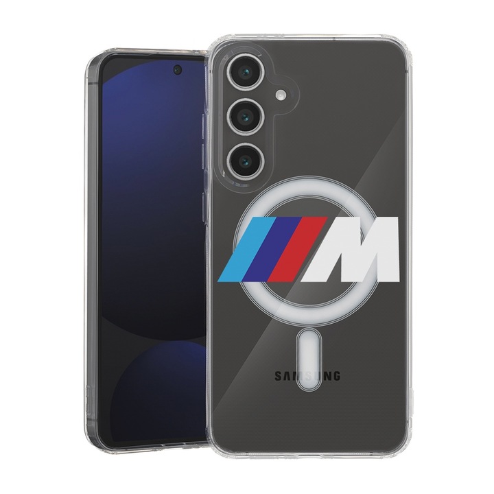 BestCase® Husa pentru Samsung Galaxy S23 FE, MagSafe Anti Shock, BMW M Power, Protectie camera, ecran si colturi, 1946004 MAS 1752