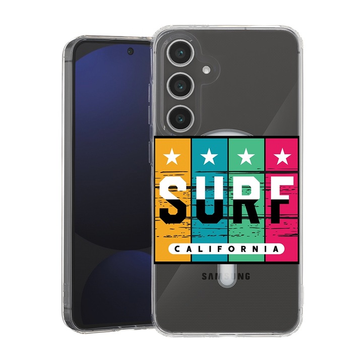 BestCase® Husa pentru Samsung Galaxy S23 FE, MagSafe Anti Shock, Surf - California, Protectie camera, ecran si colturi, 1946004 MAS 1590