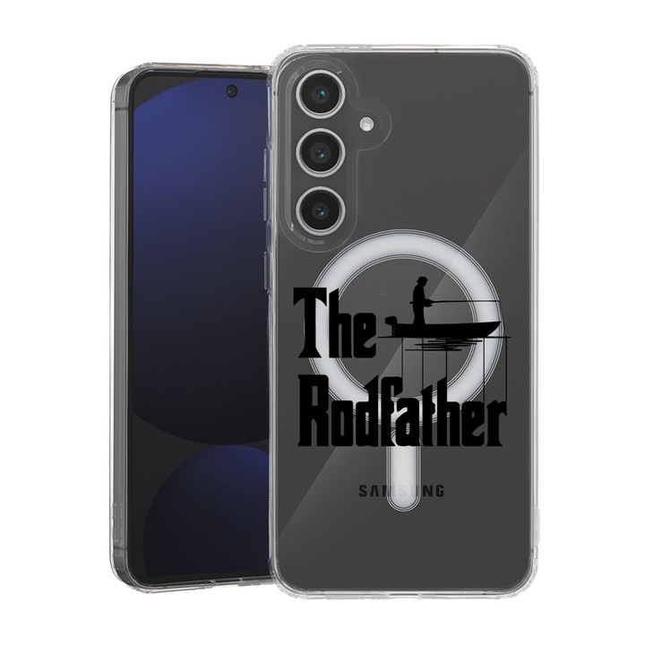 BestCase® Husa pentru Samsung Galaxy S23, MagSafe Anti Shock, The Rodfather, Protectie camera, ecran si colturi, 1828660 MAS 1618