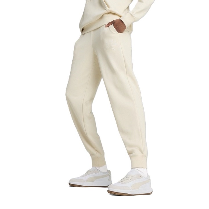 Pantaloni Puma pentru Femei, class comfort sweatpants tr cl, 685037-87, Alb, Alb