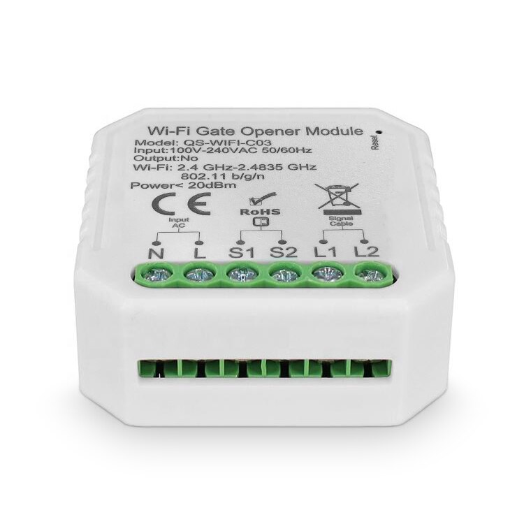 Kit controler Wi-Fi pentru poarta garaj, GOMEDIA, senzor de deschidere ...