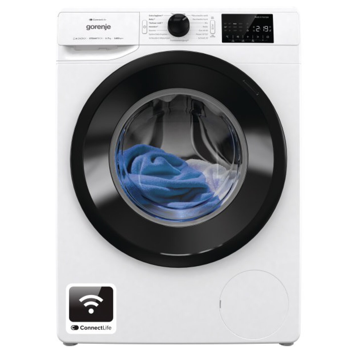 Masina de spalat rufe Gorenje WPNEI74A1TS, 7 kg, Functie WiFi
