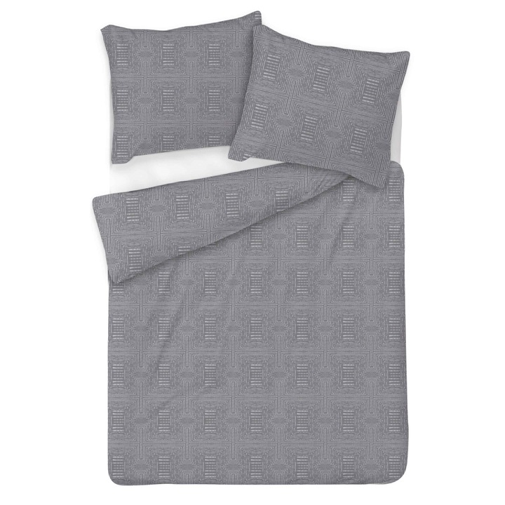 Ágyneműgarnitúra, MATEX, szatén, 140x200cm, 70x90cm, többszínű