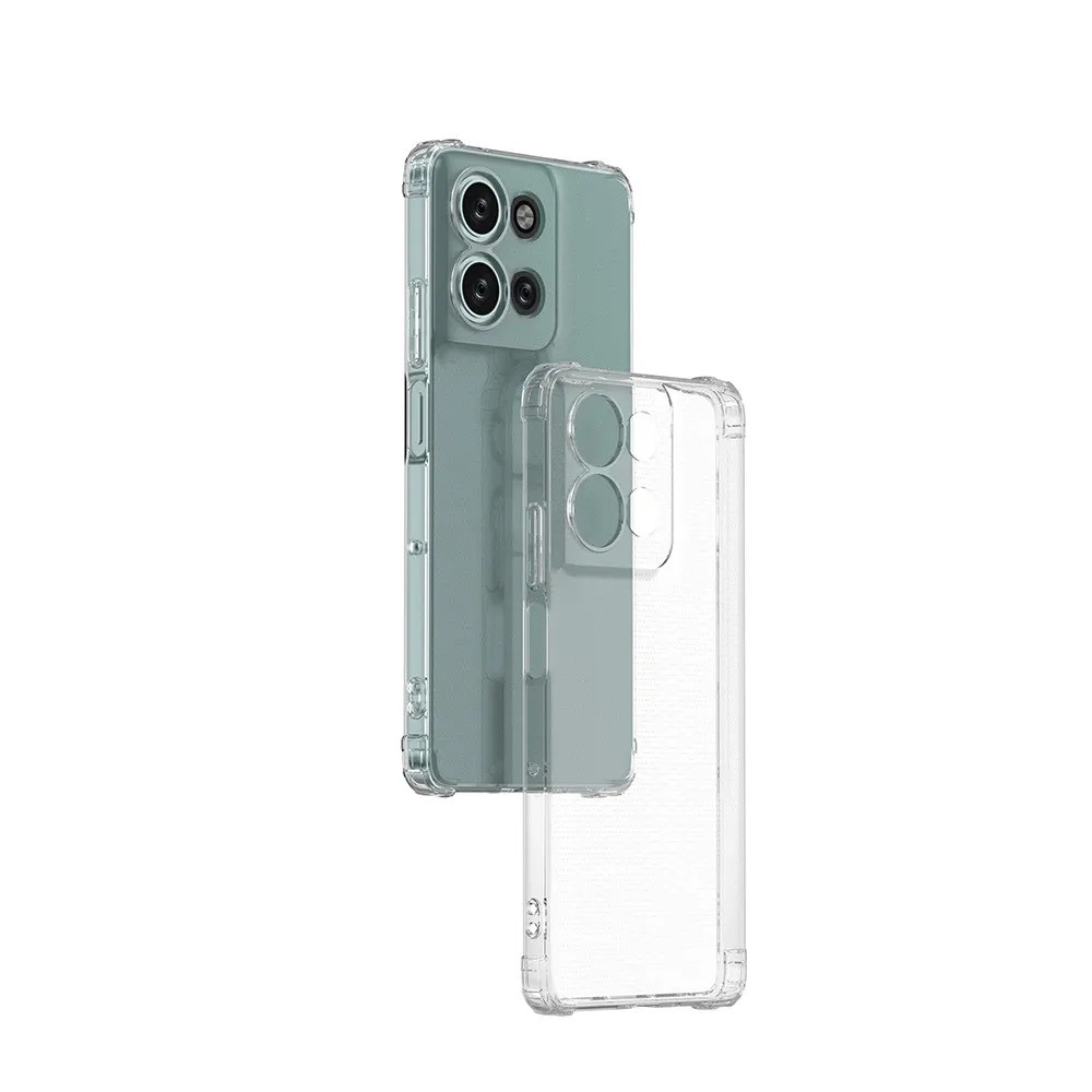 Husa protectie Mat-Tech compatibila cu Motorola Moto G75, Protectie Camera, Colturi anti-soc, Decupaje Precise, Rezistenta la impact, Transparenta