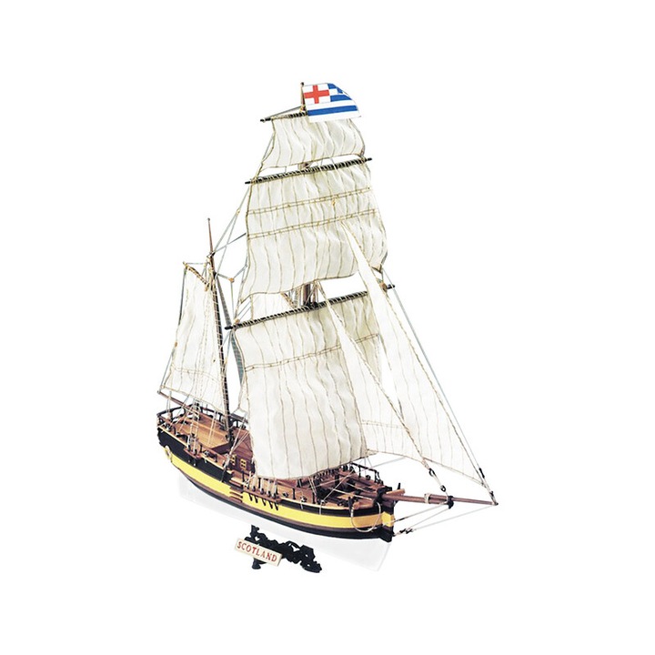 COREL Scotland 1:64 történelmi modell építőkészlet, finom részletek, többszínű