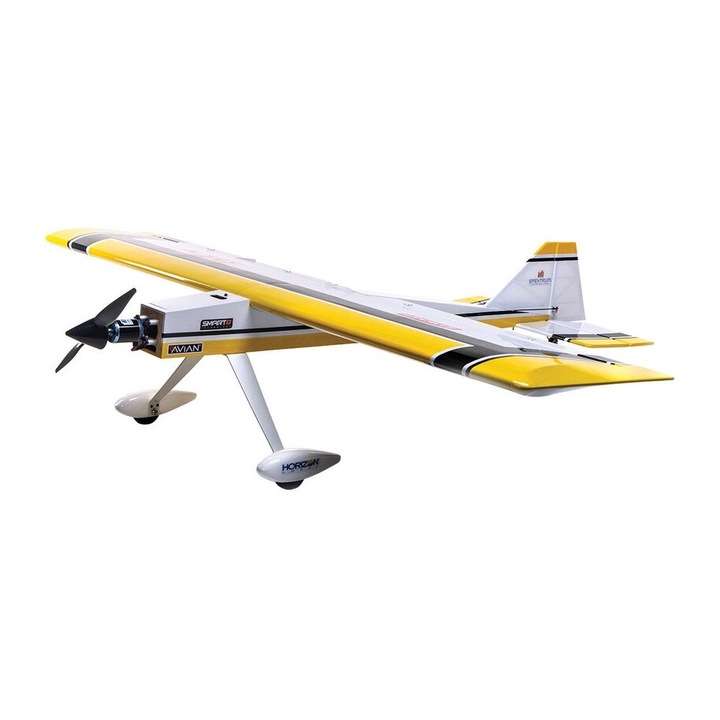 Aeromodel, Hangar 9, Ultra Stick 50e PNP, sárga/fehér