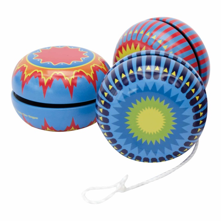 Schylling fém jojó, 3,8x5cm, 3+ gyerekeknek