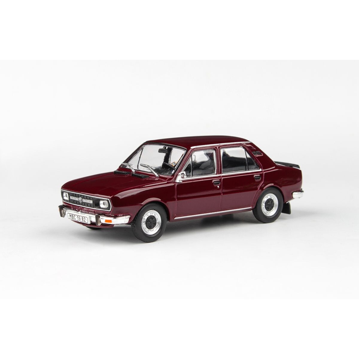 Automacheta, Skoda 120L (1982), 1:43, rosu maroniu - eMAG.ro
