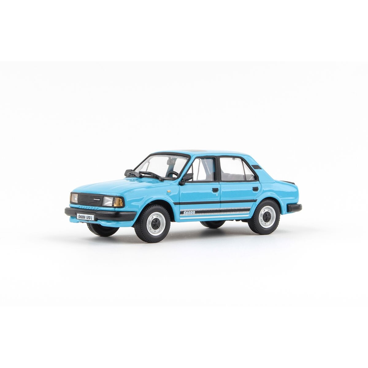 Modell autó, Abrex, Skoda 120L (1984), 1:43, kék - eMAG.hu