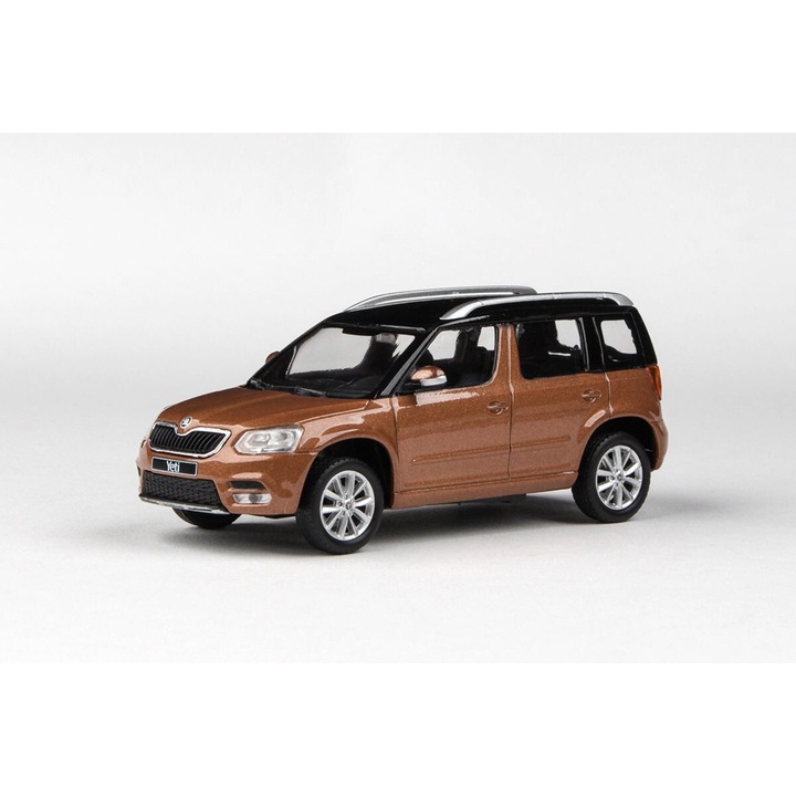 Abrex modellautó, Skoda Yeti FL (2013), 1:43, narancssárga