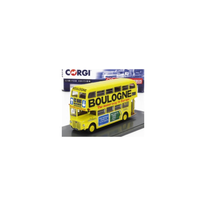 Corgi AEC Type Rm London Transport busz 1:76, sárga