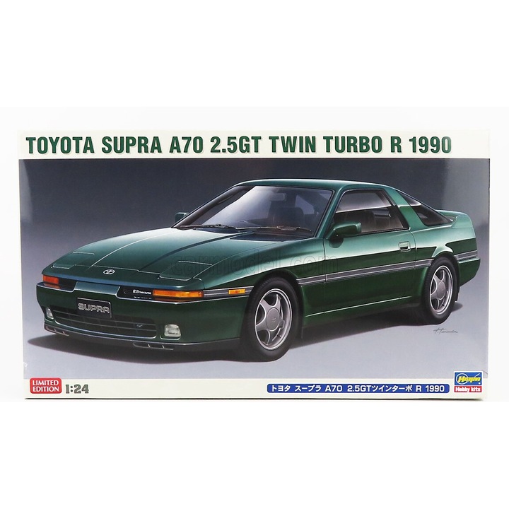 Hasegawa Toyota Supra A70 2.5 GT Twin Turbo R Coupe 1990 1:24 modellautó