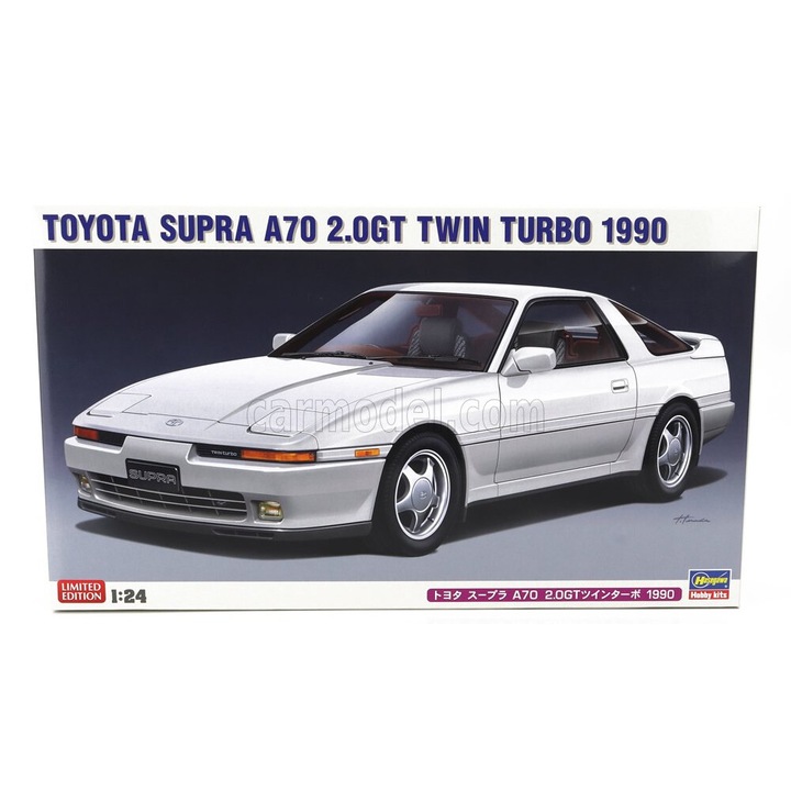 Hasegawa Toyota Supra (a70) 2.0gt Twin Turbo 1990 modellautó 1:24