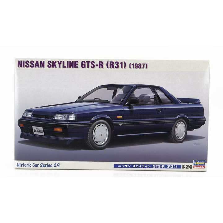 Hasegawa Nissan Skyline Gts-r (r31) 1987 1:24 modellautó