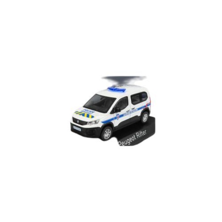 Norev Peugeot Rifter Police Municipale 2019, 1:43