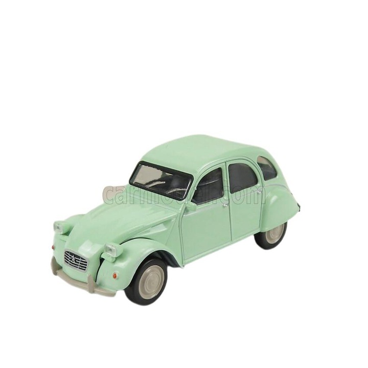 Norev Citroen 2cv 1976-os modellautó, 1:43, zöld
