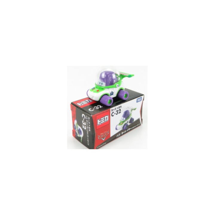 Tomica Walt Disney Pixar Verdák - Buzzy Lightyear 1:64 Fehér Lila
