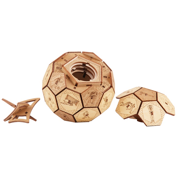 3D fa puzzle EscapeWelt Quest Ball