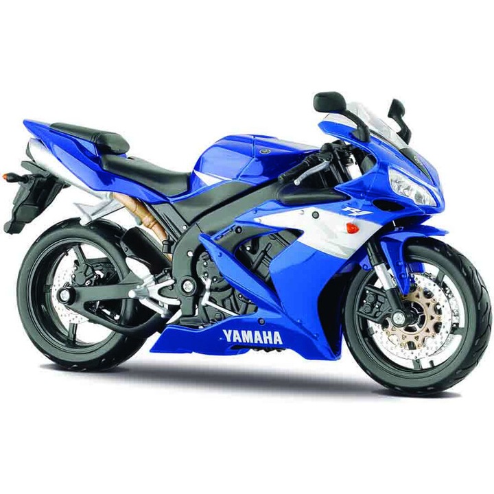 Yamaha YZF-R1 motocross modell 1:12, 16cm, építőkészlet