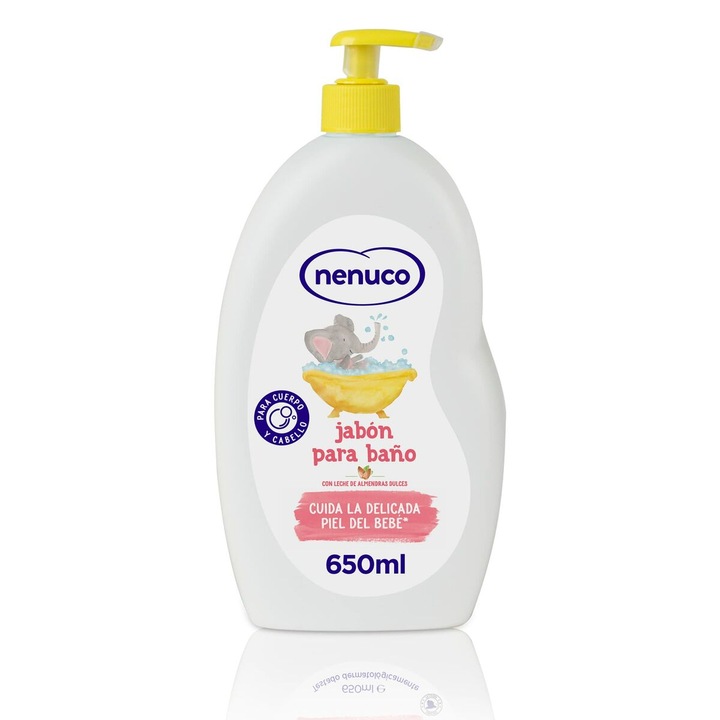 Детски парфюм Nenuco BANO HIDRATANTE 650 ml, хидратиращ, унисекс