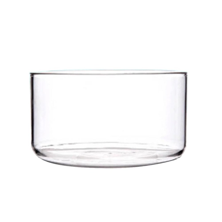 Bol din sticla transparenta pentru salate, transparent, 11.2x11.2x6.7cm
