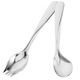 Set tacamuri adaptate din inox, lingura curbata si spork, argintiu, 4 persoane