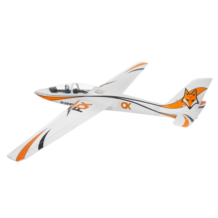 Műrepülőgép, FMS FOX 3000 mm ARF, C4258-460 motor, 6 szervó, többszínű