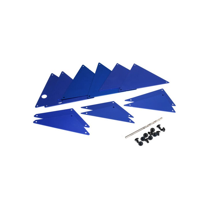 Alkatrész játékautóhoz, TRAXXAS, műanyag, fekete