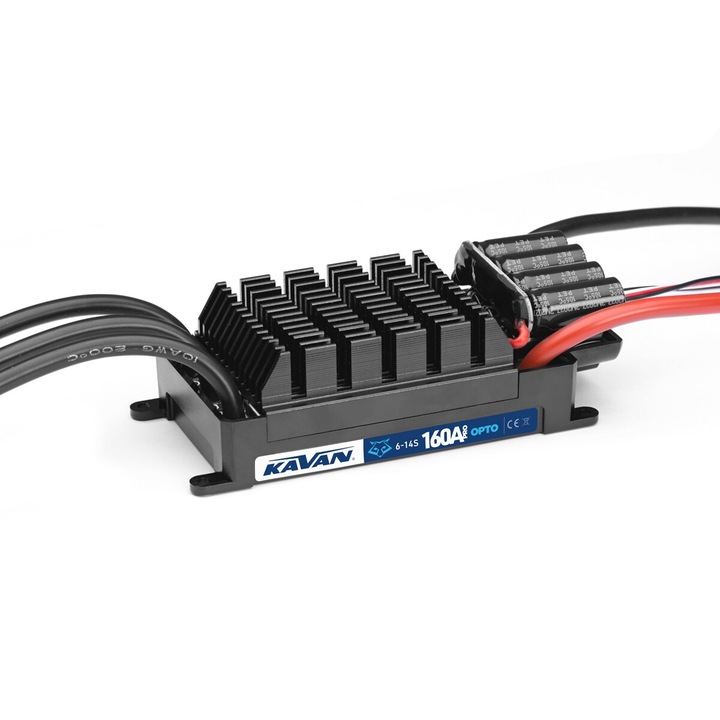 KAVAN PRO-160HV sebességszabályozó, 160A, 6-14 LiPo, 110x50x33mm