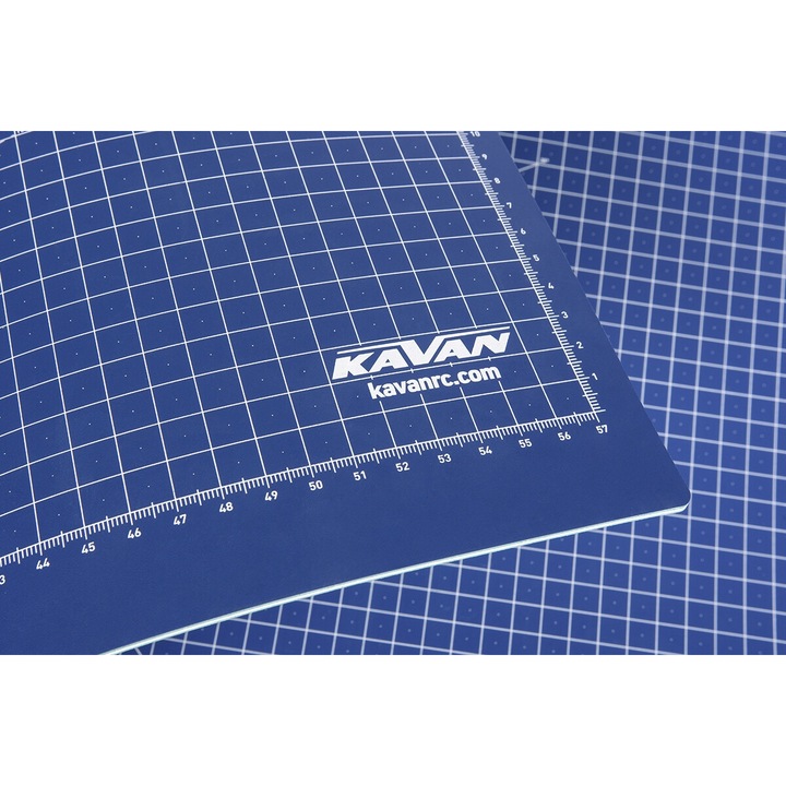 Vágódeszka A1, Kavan, 900x600x3mm, matt, nyomtatott ráccsal