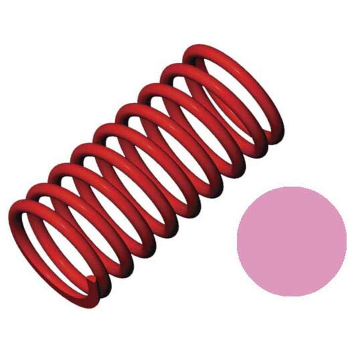 GTR lengéscsillapító rugó, 5,4 N/mm, piros, 2 db-os készlet