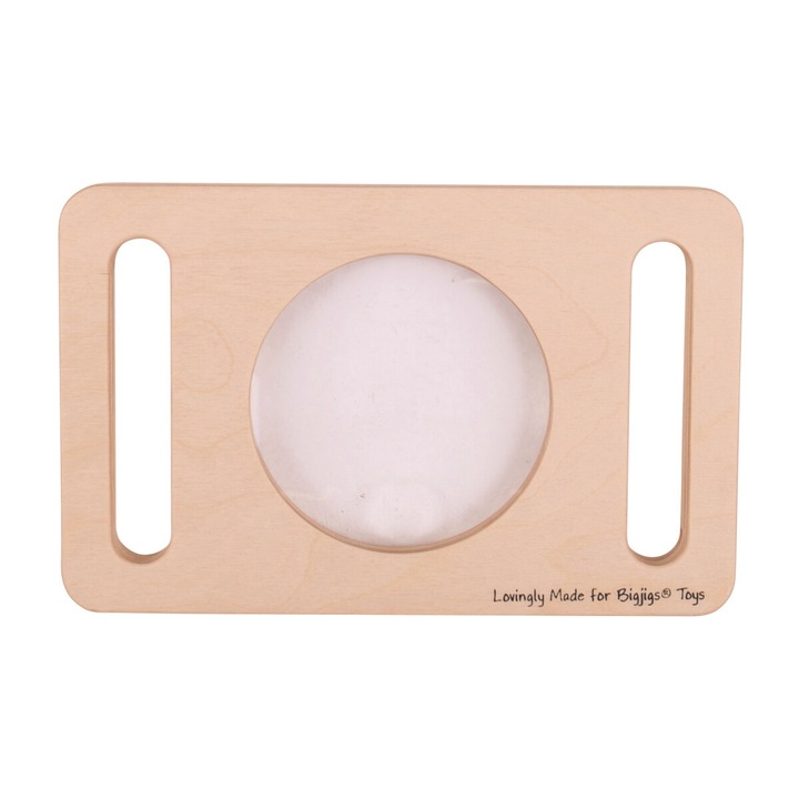 Лупа Bigjigs, 25x16x2.5 см, 11 см, дърво, стъкло