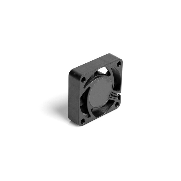 Nosram ventilátor, 40x40x10mm, villanymotorokhoz, fekete