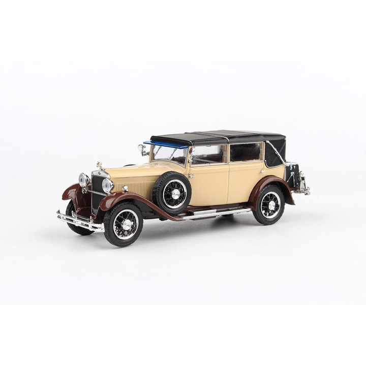 Abrex modellautó, Skoda 860 (1932), 1:43, bézs