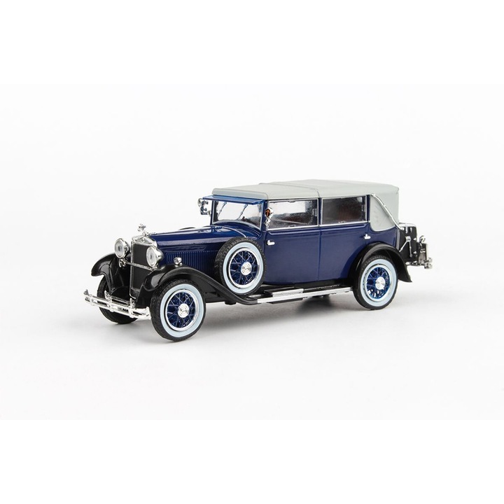 Abrex modellautó, Skoda 860 (1932), 1:43, kék