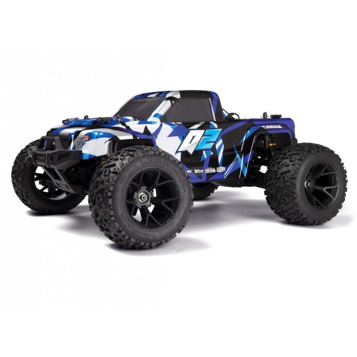 Maverick Quantum2 MT modellautó, 1:10, Monster Truck, 4WD, 12 fogas motor, kék