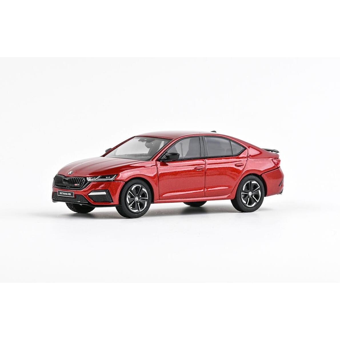 Abrex Skoda Octavia IV RS 2020 Miniature 1/43 Verte – Collection Neuve