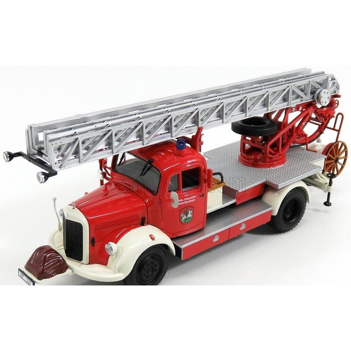 Modellautó, Minichamps, Mercedes Benz L3500 Dl17, 1:43, piros