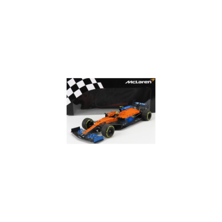 Automacheta Minichamps Mclaren F1 Mcl35 Renault Team Mclaren N 4 1:18, narancssárga-kék