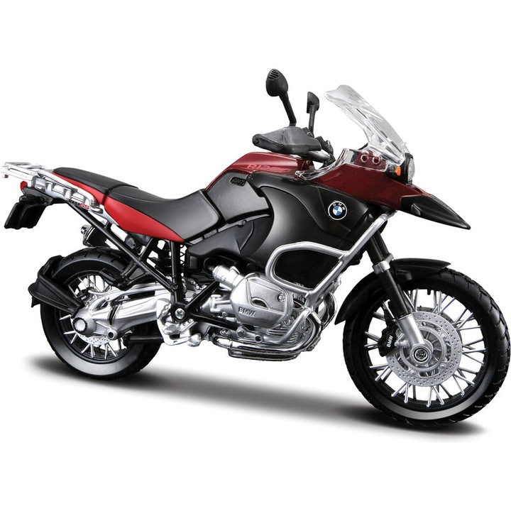 Játékmotorkerékpár, Maisto, BMW R1200GS 1:12, hossz 17cm